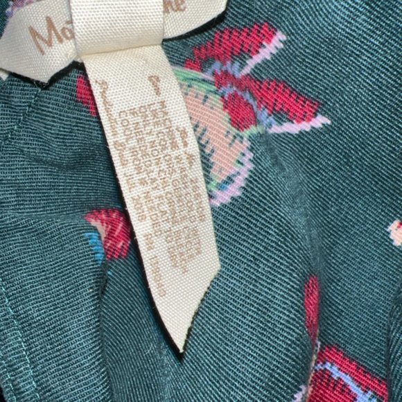 Matilda Jane Evergreen Dream NWOT Butterfly Hummingbird Print Romper Sz XS - Picture 8 of 8